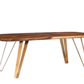 Bàn Ăn Chamcha Gỗ 8 Chỗ 2,2M