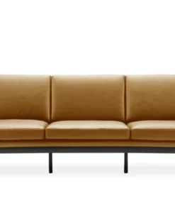 Sofa Elegance 3 Chỗ 2M2 (Da Brown R5+Bk)