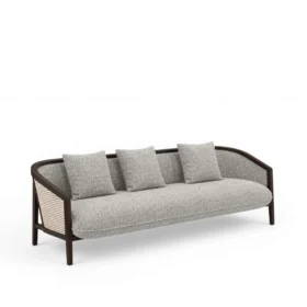 Sofa Mây II 2 Chỗ Màu Xám