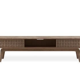 Tủ Tivi Elegance Màu Nâu